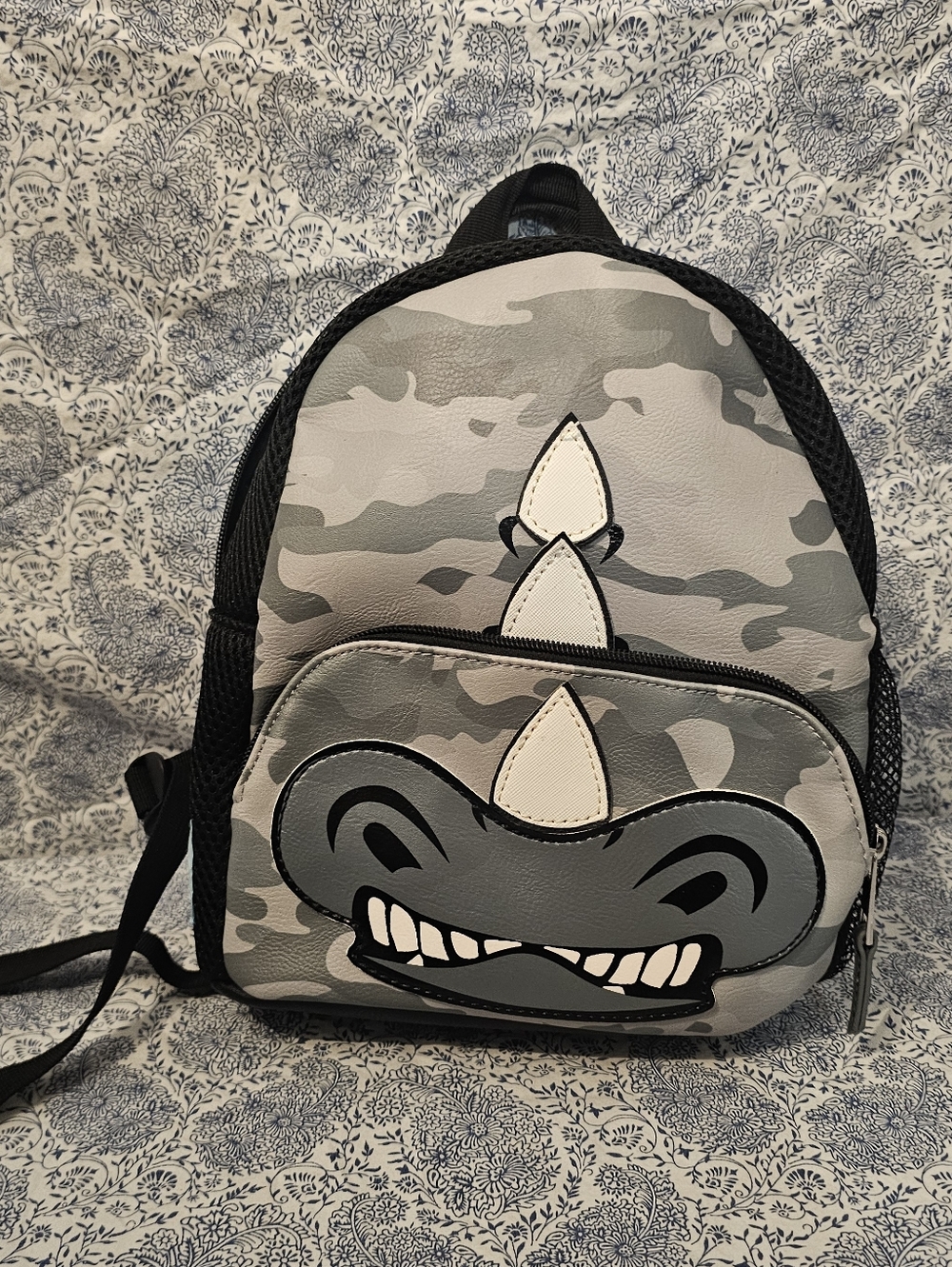 OMG Accessories Rhino Camo Mini-Backpack Grey